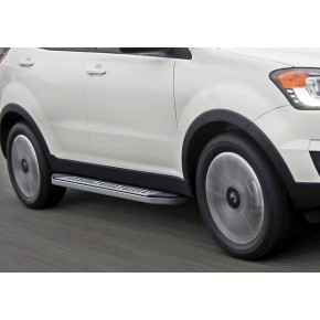 Пороги Rival Bmw-Style Ssang Yong Actyon 2010-2013-, овал 173 см