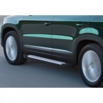 Пороги Rival Bmw-Style Volkswagen Tiguan 2007-2011-2017, круг 173 см