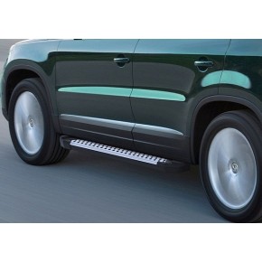 Пороги Rival Bmw-Style Volkswagen Tiguan 2007-2011-2017, круг 173 см