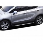 Пороги Rival Premium Chevrolet Tracker 2013-/Opel Mokka 2012-2016, нержавеющая сталь 160 см