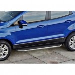 Пороги Rival Premium Ford Ecosport 2014-, нержавеющая сталь 160 см
