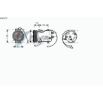 Компрессор кондиционера 2.3 - 2.8 Audi A6 C4