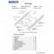 Пороги Rival Premium Ford Kuga 2008-2013, нержавеющая сталь 173 см