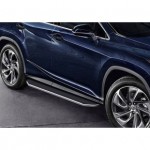 Пороги Rival Premium Lexus RX 2015-, нержавеющая сталь 180 см