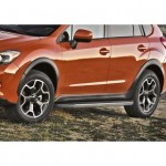 Пороги Rival Premium Subaru XV 2011-2016, нержавеющая сталь 173 см
