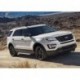 Пороги Rival Silver Ford Explorer 2011-2015-, алюминиевый профиль 193 см