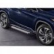 Пороги Rival Silver Lexus RX 2015-, алюминиевый профиль 180 см