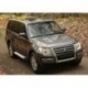 Пороги Rival Silver Mitsubishi Pajero IV 2006-2011-2014-, алюминиевый профиль 173 см