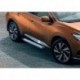 Пороги Rival Silver Nissan Murano 2016-, алюминиевый профиль 180 см