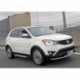 Пороги Rival Silver Ssang Yong Actyon 2010-2013-, алюминиевый профиль 173 см