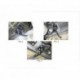 Пороги Rival Silver Ssang Yong Actyon 2010-2013-, алюминиевый профиль 173 см