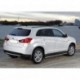Защита заднего бампера  Mitsubishi ASX 2010-2013-2015, d57 короткая