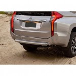 Защита заднего бампера  Mitsubishi Pajero Sport 2016-, d76