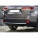 Защита заднего бампера  Toyota Highlander 2014-, d57