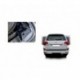 Защита заднего бампера  Toyota Land Cruiser 200 2012-2015, d76+d42 уголки