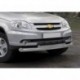 Защита переднего бампера  Chevrolet Niva 2009-, d76+d57