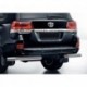 Защита заднего бампера  Toyota Land Cruiser 200 2015-, d76 уголки