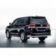 Защита заднего бампера  Toyota Land Cruiser 200 2015-, d76+d42
