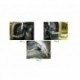 Защита заднего бампера  Toyota Land Cruiser 200 2015-, d76+d42