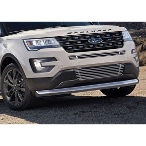 Защита переднего бампера  Ford Explorer 2015-, d76