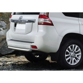 Защита заднего бампера  Toyota Land Cruiser Prado 2009-2013-, d76 короткая