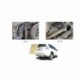 Защита заднего бампера  Toyota Land Cruiser Prado 2009-2013-, d76 короткая