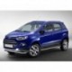 Защита переднего бампера  Ford Ecosport 2014-, d57 волна