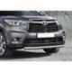 Защита переднего бампера  Toyota Highlander 2014-, 75x42 короткая