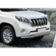 Защита переднего бампера  Toyota Land Cruiser Prado 2009-2013-, d76+d57