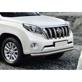 Защита переднего бампера  Toyota Land Cruiser Prado 2009-2013-, d76