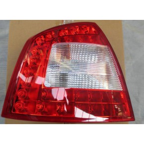 Задний фонарь внешний левый с led (светодиоды) Skoda Octavia - 2 поколение