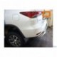 Защита заднего бампера Toyota Fortuner (2017-) (двойная) d76/60