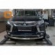 Защита переднего бампера Mitsubishi Pajero Sport (2016-) (одинарная) d76
