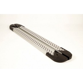 Пороги алюминиевые (King) Chevrolet Captiva 2006-2016