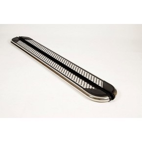 Пороги алюминиевые (Maydos V2) Honda CR-V ( IV 2012-2016)