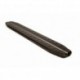 Пороги алюминиевые (Dolunay) Mercedes M klasse ML 164 2006-2011 (black)