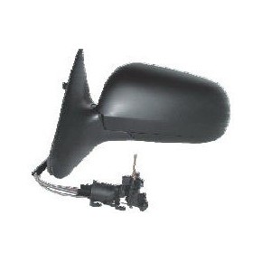 Зеркало левое механическое с тросиком большое (асферическое) Skoda Octavia - 1 поколение