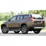 Защита задняя для Mitsubishi Pajero Sport 2016- D 76,1