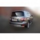 Защита задняя для Nissan Patrol 2014- двойная (ОВАЛ) D 75х42