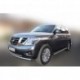 Защита порогов для Nissan Patrol 2014- D 50,8