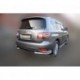 Защита задняя для Nissan Patrol 2014- уголки двойные D 76,1х50,8