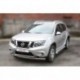 Защита передняя для Nissan Terrano 2014- двойная D 60,3/42,4