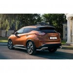 Пороги с площадкой для Nissan Murano 2016- D 60,3 (квинтет)