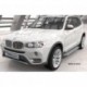 Пороги алюминиевые (Sapphire Silver) BMW X3 (F25 2010-) / BMW X4 (2014-)