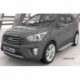 Пороги алюминиевые (Sapphire Silver) Hyundai Creta (2016-)