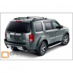 Пороги алюминиевые (Alyans) Honda Pilot (2008-2010/2010-2015)