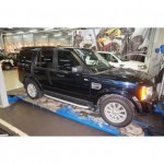 Пороги алюминиевые (Alyans) Land Rover Discovery 4 (2010-)/Discovery 3 (2008-2010)