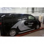 Пороги алюминиевые (Alyans) Toyota Alphard (2012-2015)