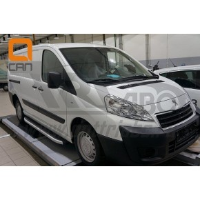 Пороги алюминиевые (Alyans) Peugeot Expert (2014-)