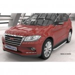 Пороги алюминиевые (Alyans) Haval H2 (2016-)